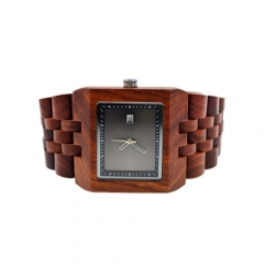 ODM / OEM Мода горячие продажи Кварцевые мужские деревянные часы