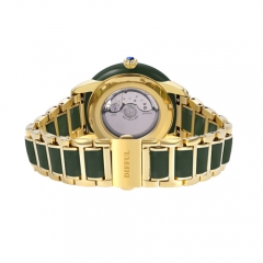 Изготовленный на заказ верхнее качество горячий человек сбывания механически wristwatch jade